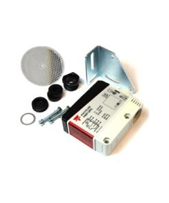 Fotocélula de espejo Carlo Gavazzi PMP12RG multi tensión 12/24/230v para puertas de garaje automáticas