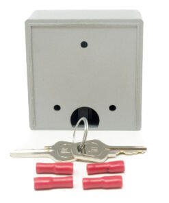 selector de llave de 2 contactos vds start-stop para motores de puertas de garaje automáticas