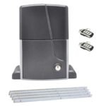 Kit motor puerta corredera 2500kg AT Plus cremallera acero