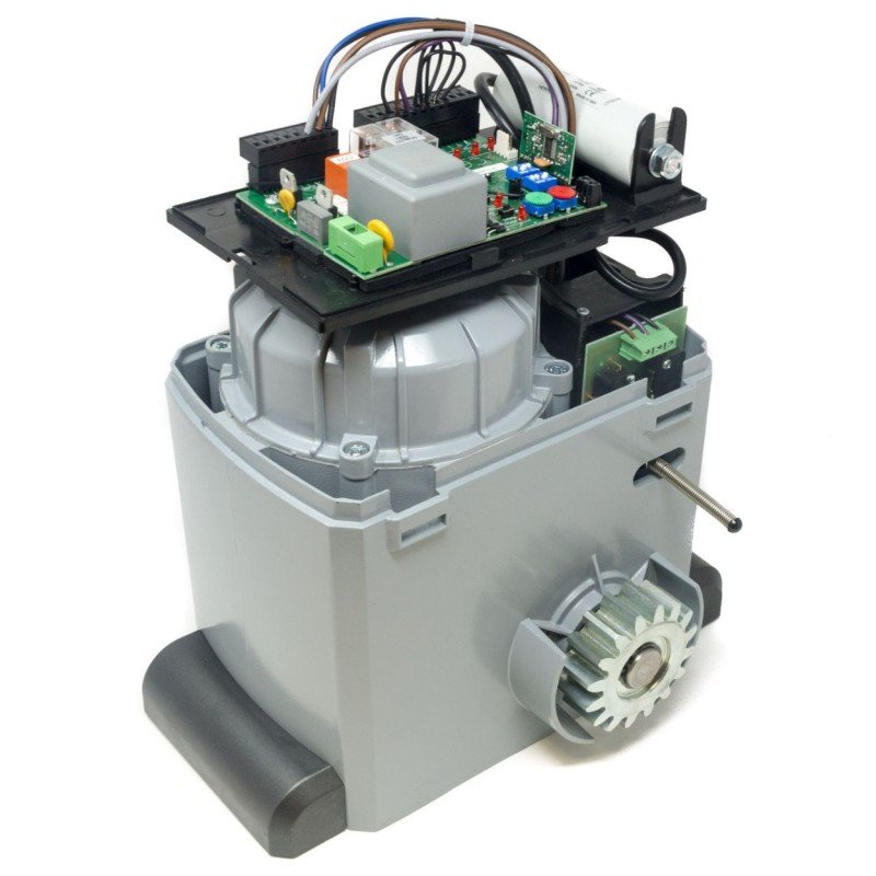 Kit motor puerta corredera 2500kg AT Plus cremallera acero 2