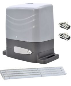 Kit motor puerta corredera Carrera 800kg 230v cremallera acero