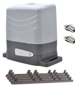 Kit motor puerta corredera Carrera 800kg 230v cremallera nylon