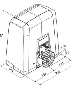 Motor puerta corredera BFT Deimos A600 24v 2