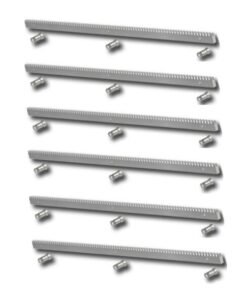 Pack 3 metros cremallera acero motor corredera 2