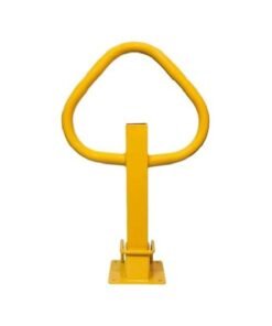 Guarda parking metálico con cilindro perfil europeo 4