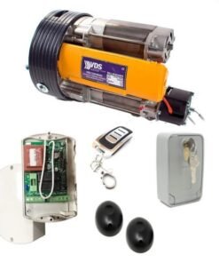 Kit bimotor puerta enrollable Roll 300kg con electro freno