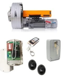 Kit motor puerta enrollable Roll 170kg con electrofreno VDS con placa de control