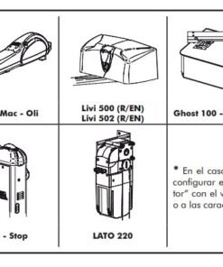 Cuadro control motores para puertas 230v DEA NET230N -3