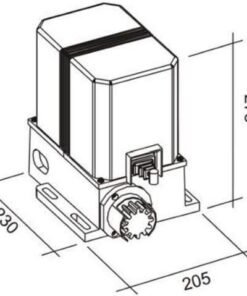 EMFA CU-1500 motor corredera 1500kg 3