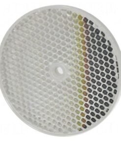 Espejo reflector circular para fotocélula de puerta de garaje