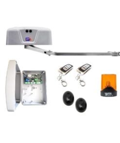 Kit 1 motor articulado de 230v modelo VDS TEKNO para puertas de garaje batientes abatibles de 1 hoja