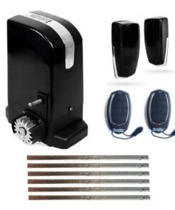 Motorline Bravo 500 con 3 mts cremallera acero