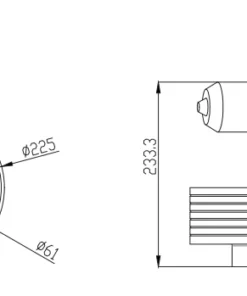 Kit motor puerta enrollable 24v TRIK SILENCE T225-60 MEDIDAS