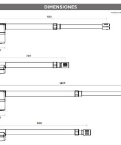 Motor puerta batiente M400 - L600