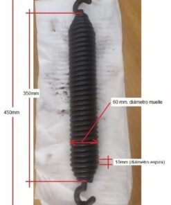 Muelle de tracción para barrera ERREKA NET 6M - 08A005