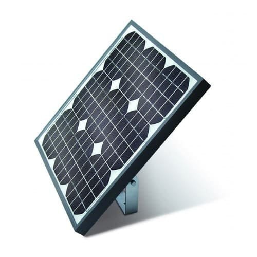 Kit placa solar alimentación motor puerta garaje NICE Solemyo 3