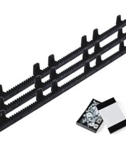 Pack 3 metros cremallera nylon motor corredera