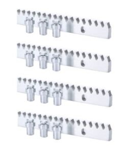 Pack 4 metros cremallera acero motor corredera