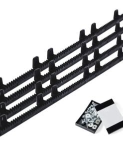 Pack 4 metros cremallera nylon motor corredera
