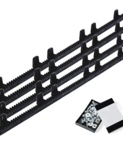 Pack 4 metros cremallera nylon motor corredera