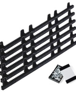 Pack 6 metros cremallera nylon motor corredera