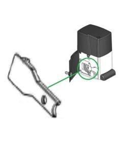 Palanca leva de metal para desbloqueo del motor para puerta corredera hidráulico. Compatible con los siguientes modelos: VDS AT PLUS 2500K