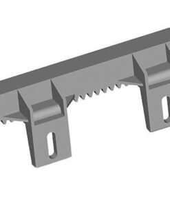 Tramo 1 metro cremallera nylon motor corredera MATIKGATE