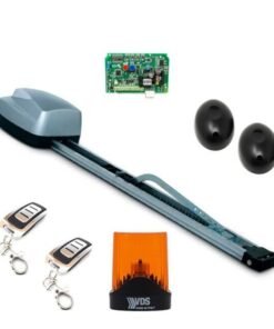 Kit motor puerta de garaje seccional UTILE 100K guía 4 metros 2